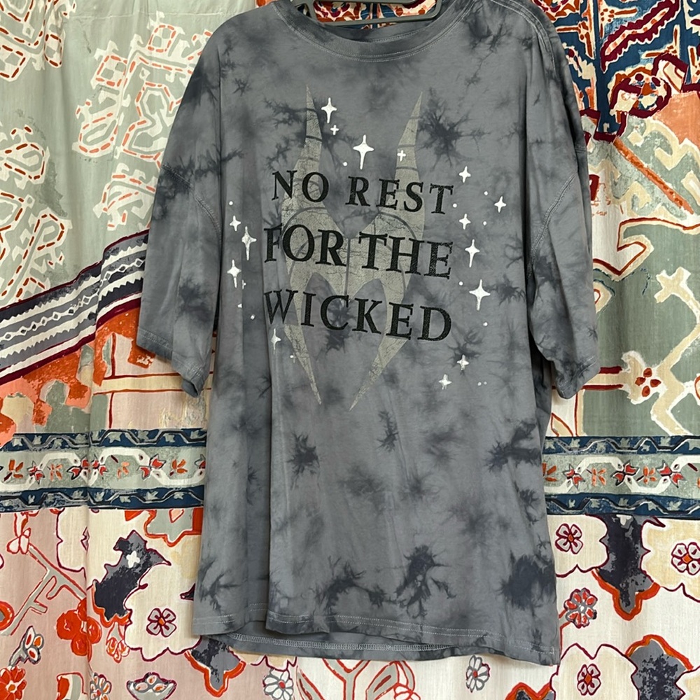 Disney Maleficent “No rest for the wicked” shirt - unisex